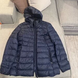 32 Degrees Women's Dark Blue Puffer Jacket